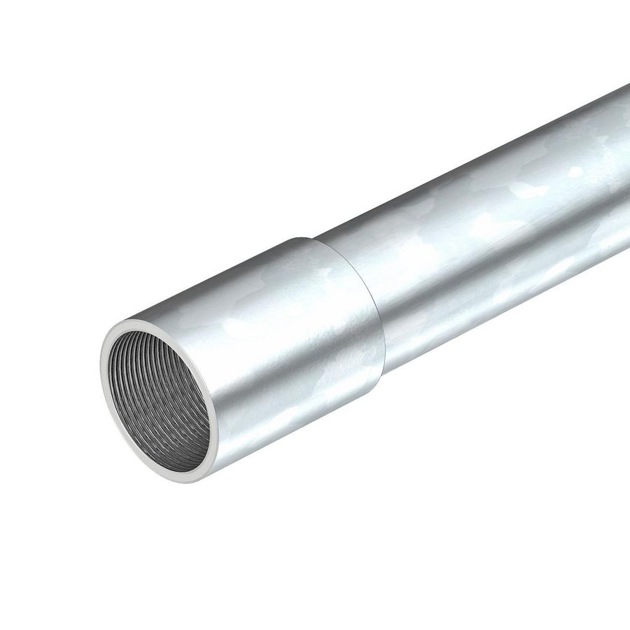 Lengte a 3m. buis draadeind M16x1,3mm staal verzinkt VVE=10