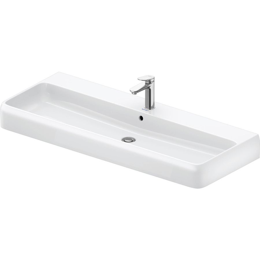 Qatego Wastafel Wit Hoogglans 1200mm 2382122027