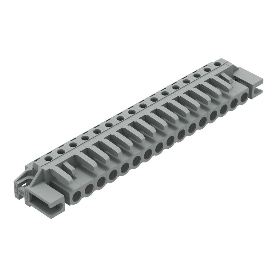 THT FE steker HA raster 5mm grijs 232-246/047-000 VVE=10