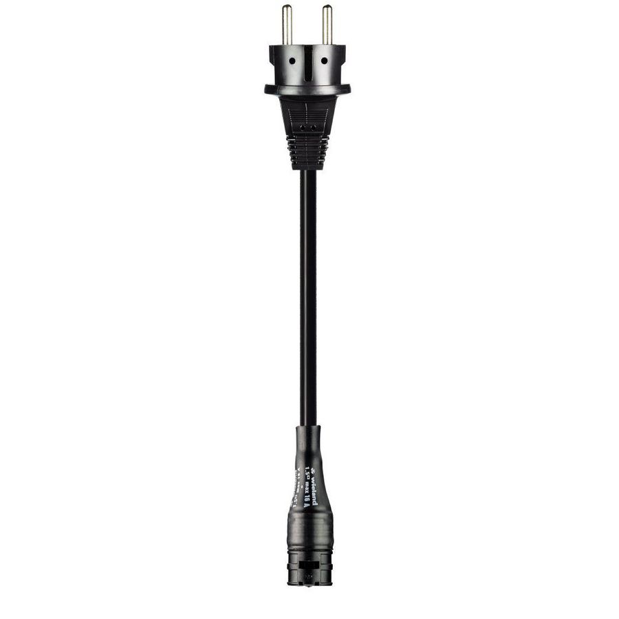 Netsnoer RST20I2 1,5mm² 1,5m H07RN-F zwart VVE=30