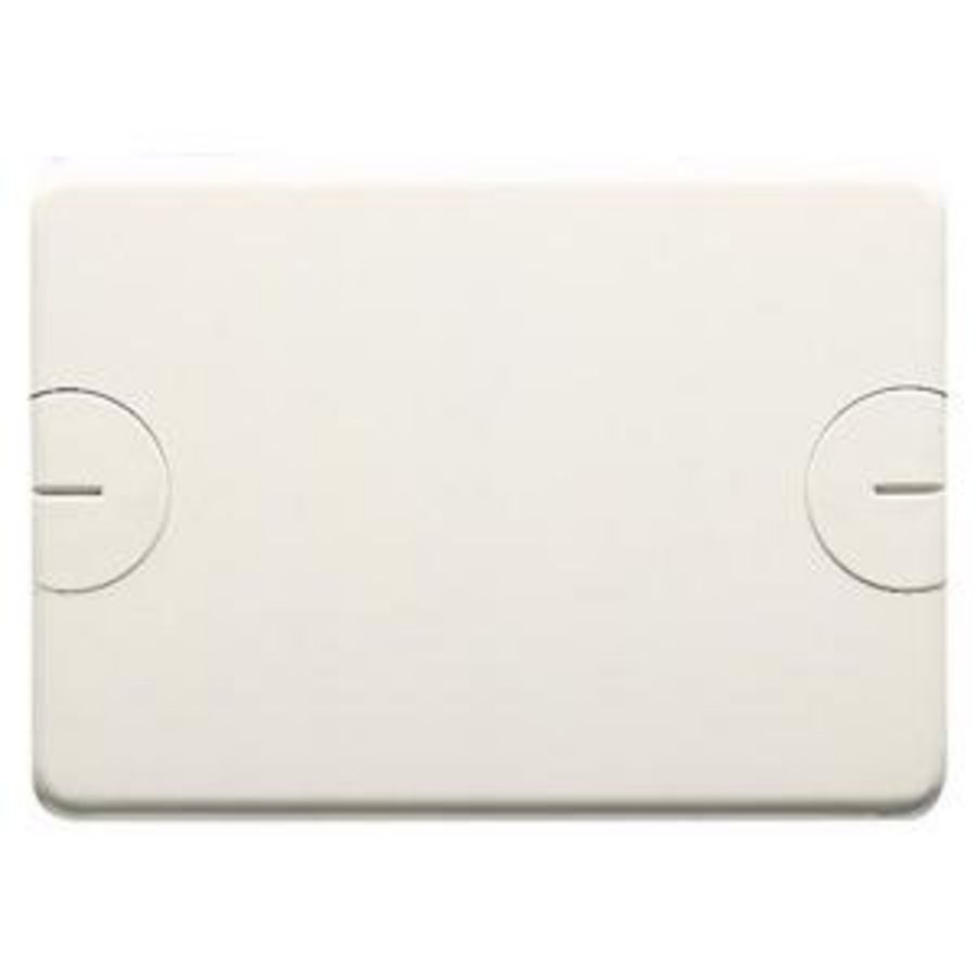 BLANCO PLAAT VOOR RECHTHOEKIGE INBOUWDOZEN-3 GANG-MET SC