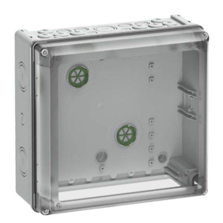 Lege behuizing transparant IP65 IK08 73331101