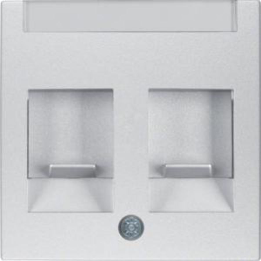 Centraaldoos RJ-datacontactd. 2v berker S.1/B.3/B.7 alulook