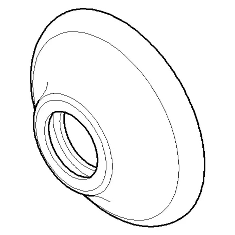 Rozet 60x18mm Champagne (22kt Goud) 092736021-47