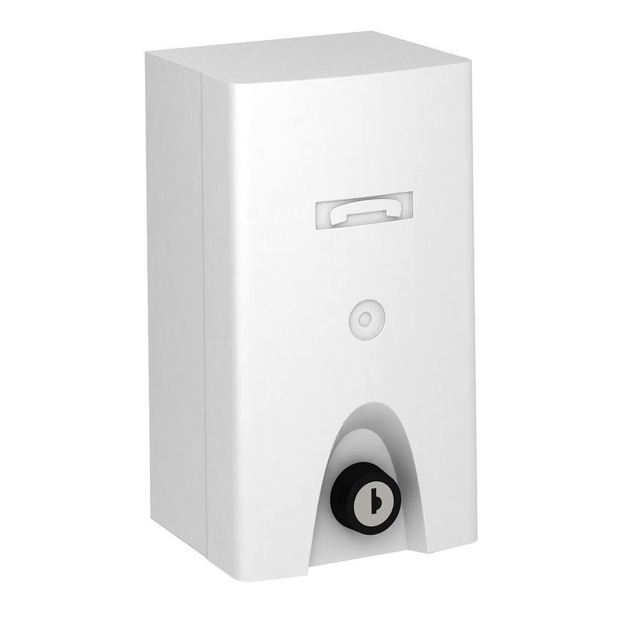 Veiligheidsbehuizing 10 dubbeladerige stroken lichtgrijs