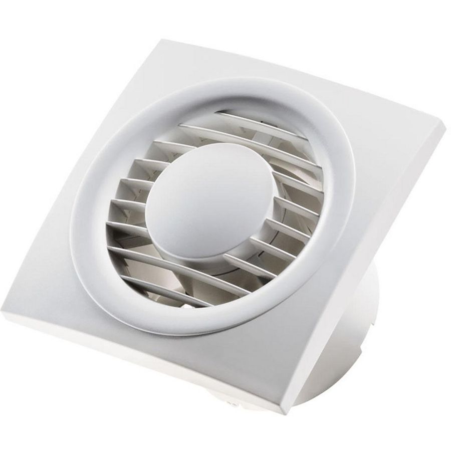 Wandventilator ECA-100 Piano Hygro