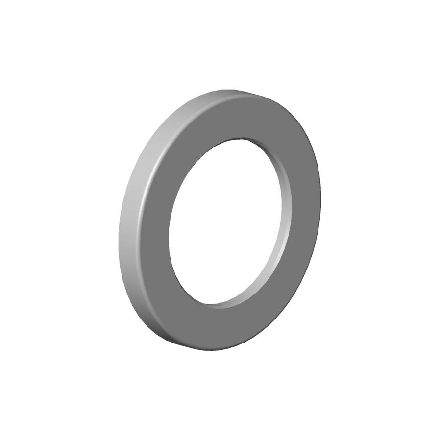 Rozet 52x33,7mx5,5mm Champagne gebors. (22kt Goud)