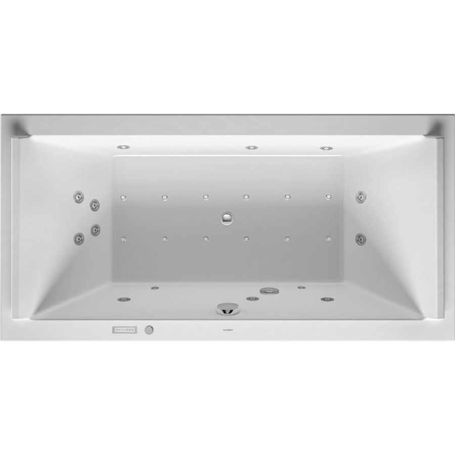 Whirlbad Starck 1800x900mm, wit, inbouw, Combi E