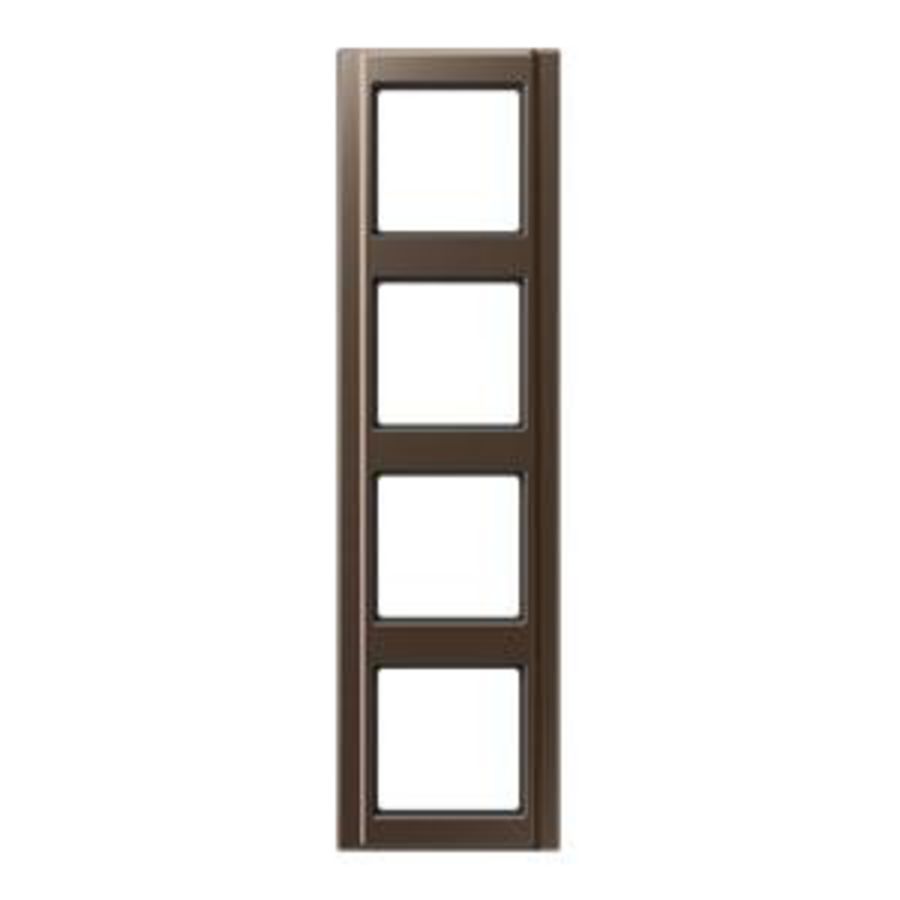 Afdekraam 4-voudig A500 mokka VVE=10