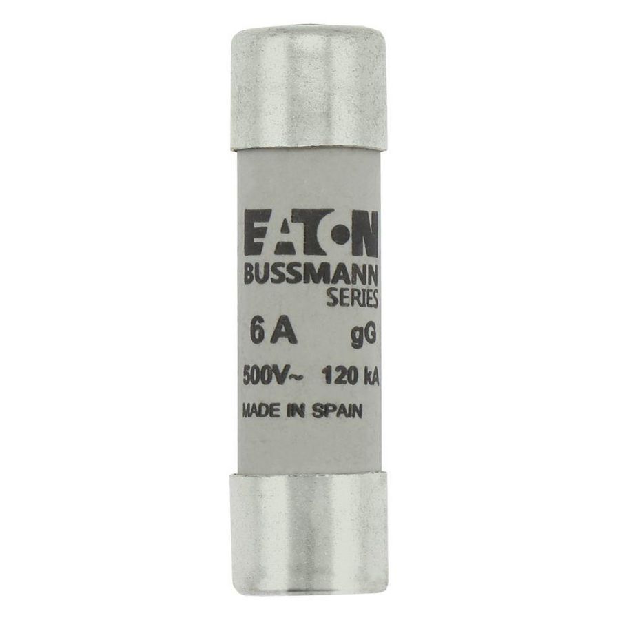 Zekering laagspanning 6A AC 500V 14x51 gL/gG met sla VVE=10
