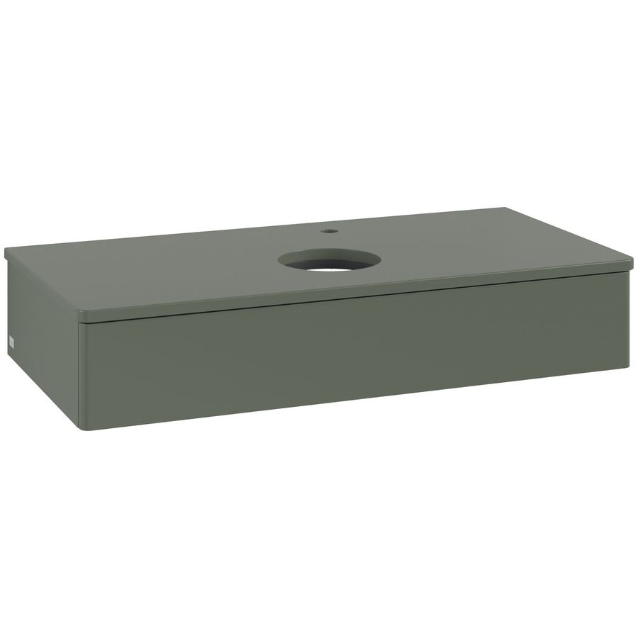 Wastafelonderkast Antao 1000x190x500mm L.Green Matt Lacquer K09050HL