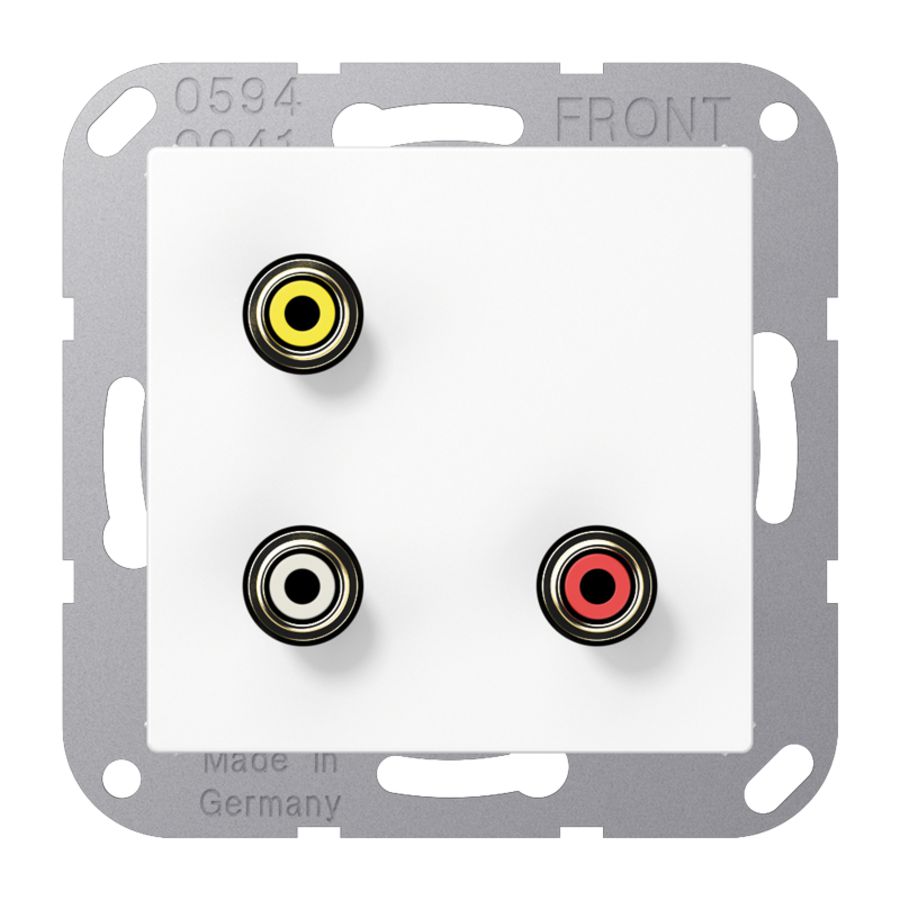 Afdekking AS500 alpen wit Ci.Audio/Video