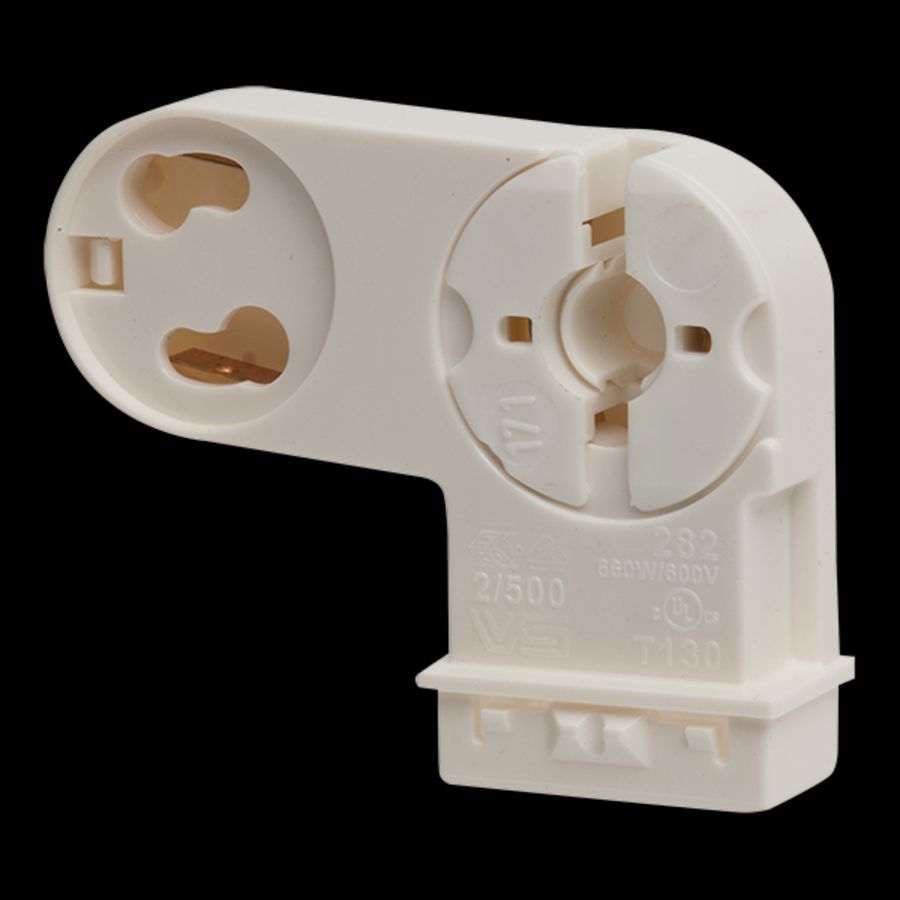 G13 lamp/starterhouder klikbevestiging LPH 25mm VVE=25