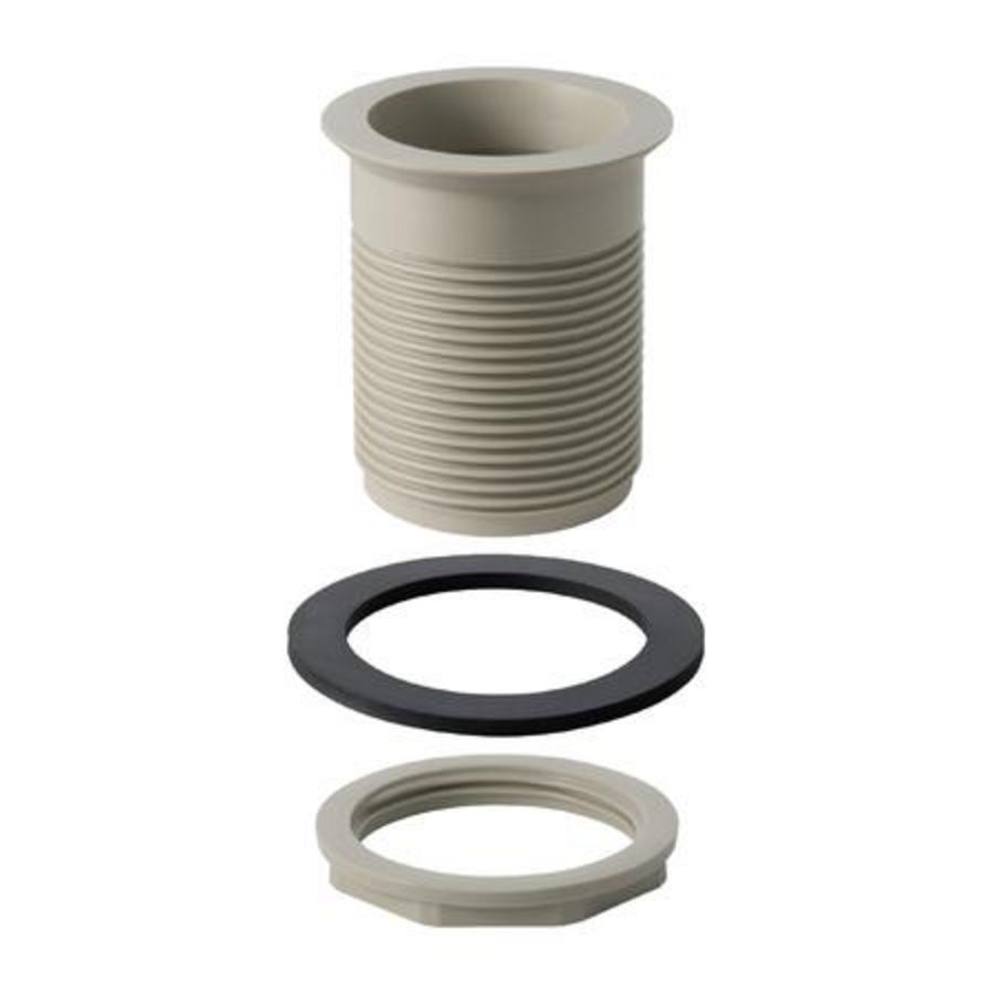 Afvoerplug binnendraad 60x1/8 rvs bakken