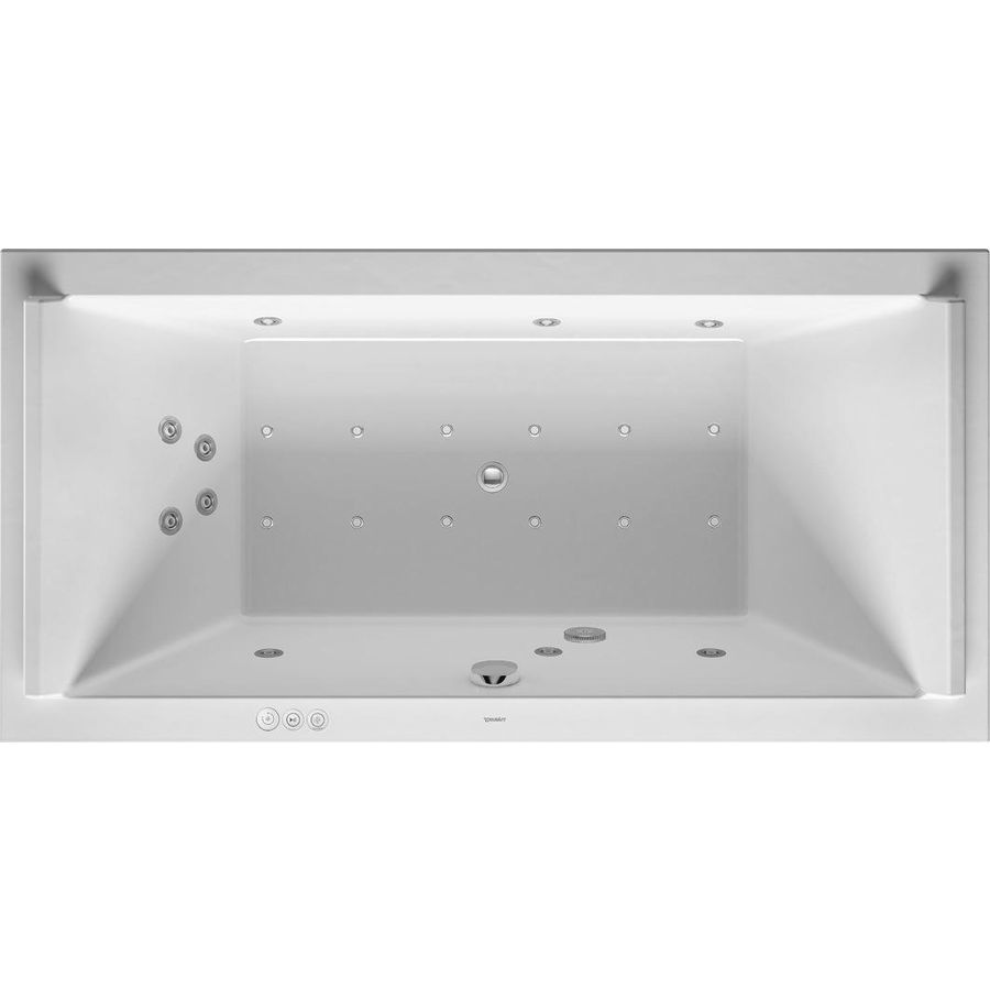 Whirlbad Starck 1800x900mm, wit, inbouw, Combi P