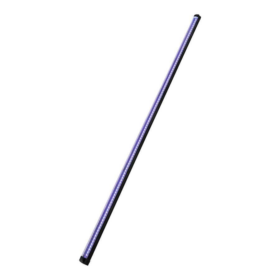 Verlichtingsarmatuur BAR 230V 18W zwartlicht effect 1200mm