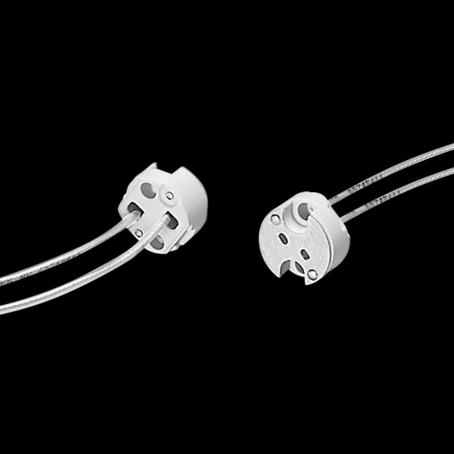G4 GX5.3 G6.35 Lamphouder aansluiting PTFE 140mm VVE=25