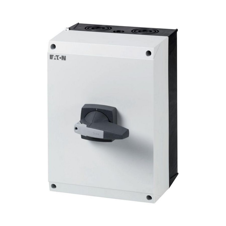 Lastscheider IP65 CI-K5 kast 125A 3-polig +N opb. hangslot knop gr