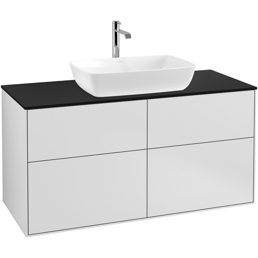 Wastafelonderkast Finion 1200x603x501mm White Matt Lacquer G79200MT