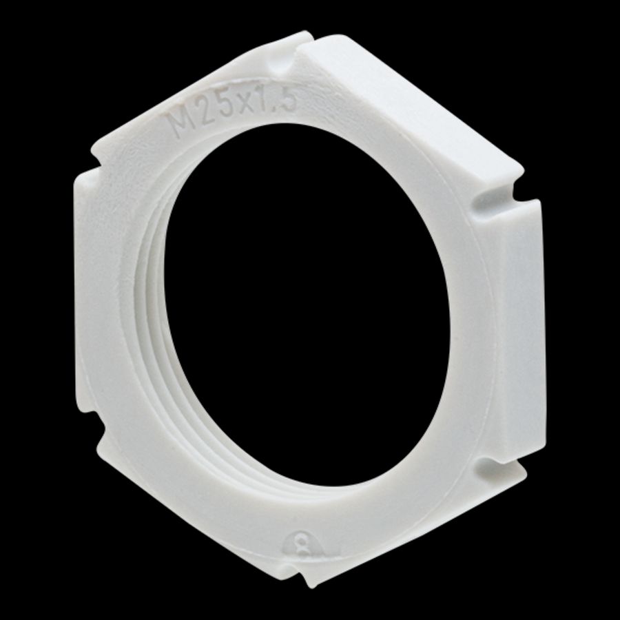 EMUG75 contramoer M75 grijs