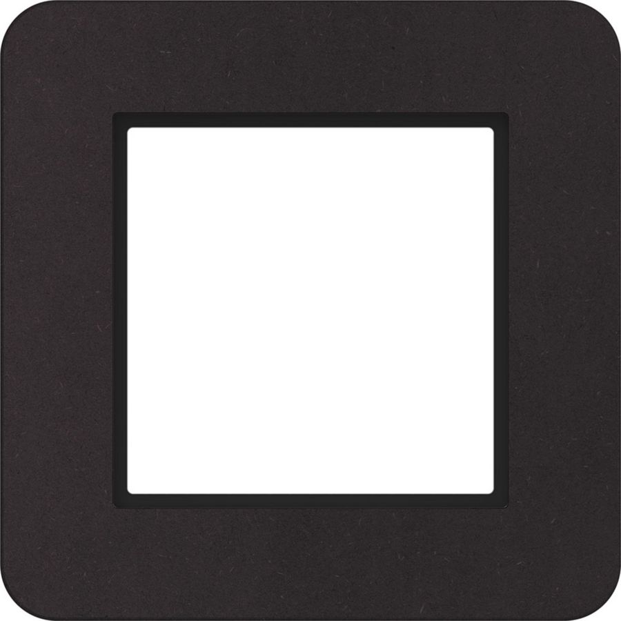 LED-afdekraam 1-voudig, C.8, fiberwood, geperst hout