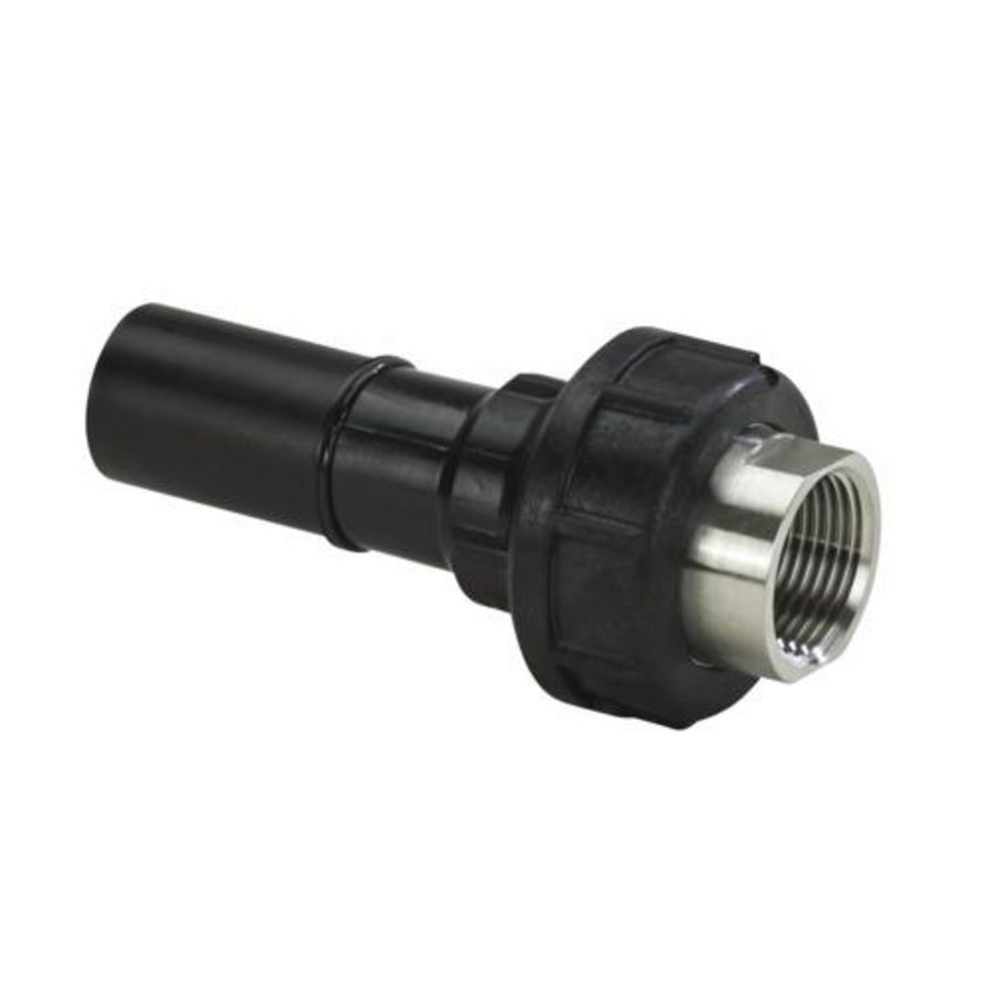 3-delige overgangskoppeling COOL-FIT 2.0/4.0 PE/RVS d32-Rp1"