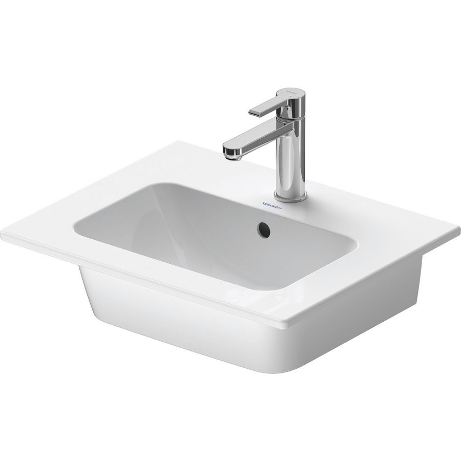 Wastafel wit hoogglans 530mm ME by Starck