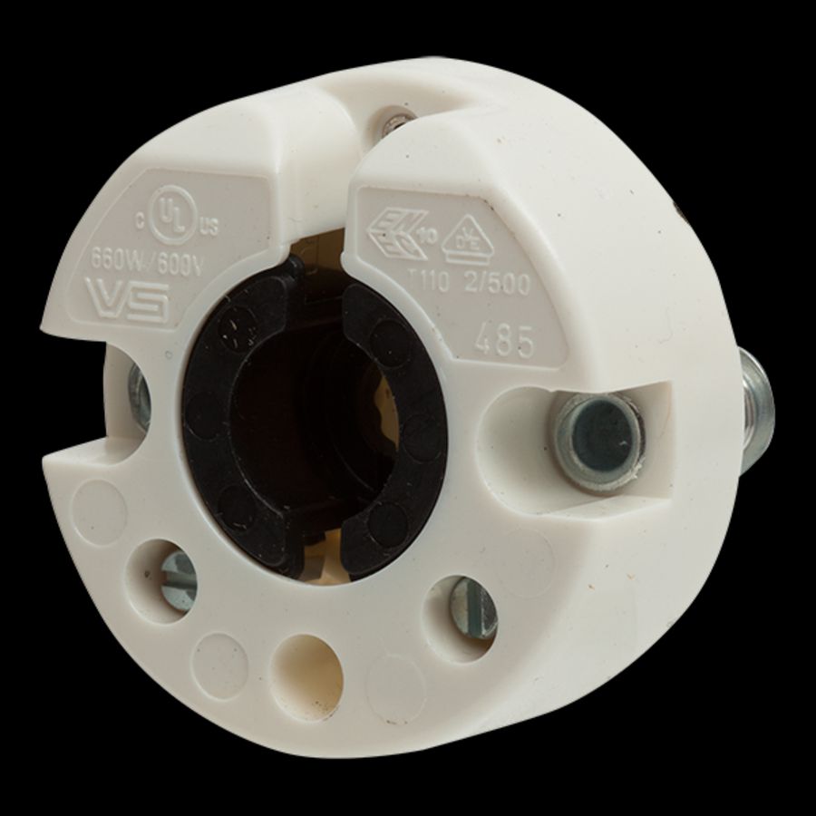 G13 lamphouder inb lampen T8 en T12 veerplaat 101789 VVE=300
