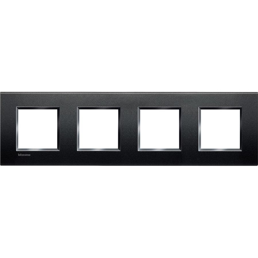 Afdekraam rechthoekig antraciet 4x2 mod. Livinglight