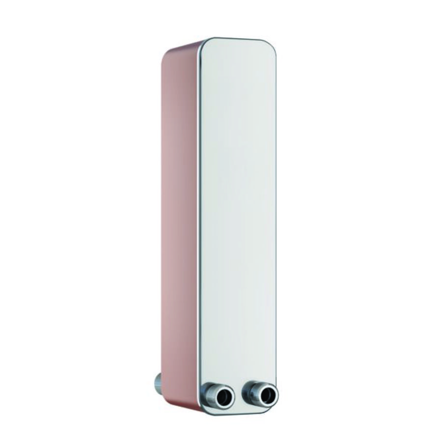 Warmtewisselaar Longtherm gesoldeerd RHB-60-2-30 AG aansluiting 1.1/4" bu.dr.