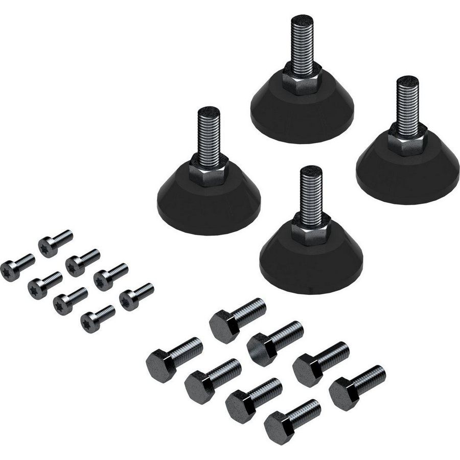Schroefset Montagevoet