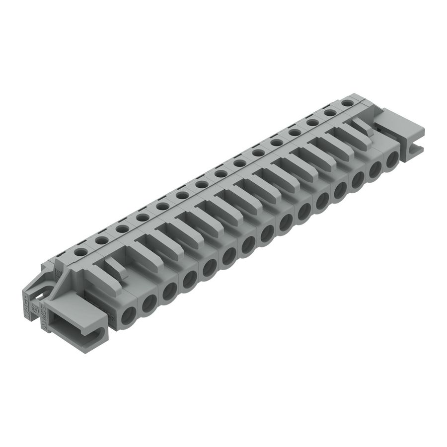 THT FE steker HA raster 5mm grijs 232-245/047-000 VVE=25