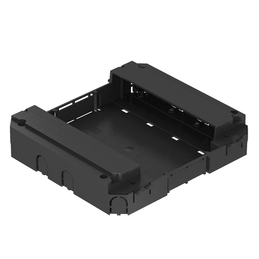 Moduldrager voor systeemhoogte 55mm polyamid 9011