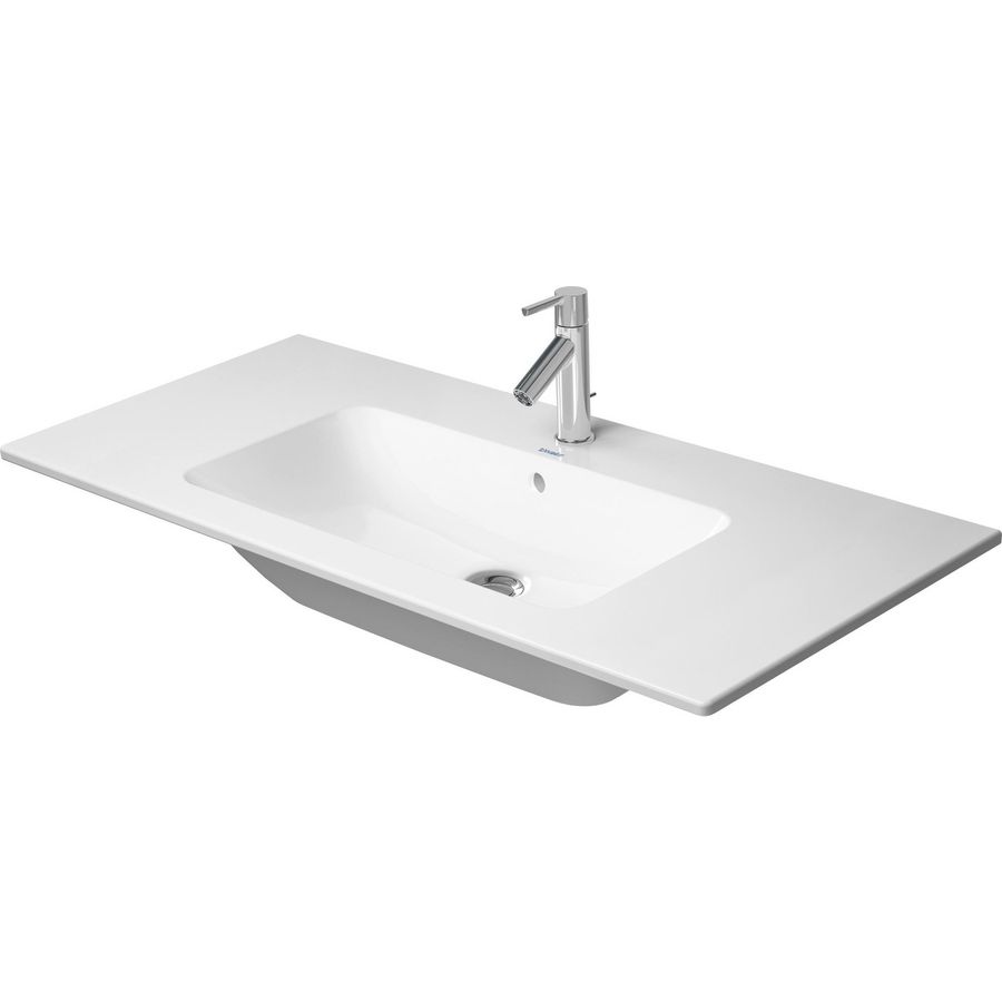 Wastafel wit zijdemat 1030mm ME by Starck