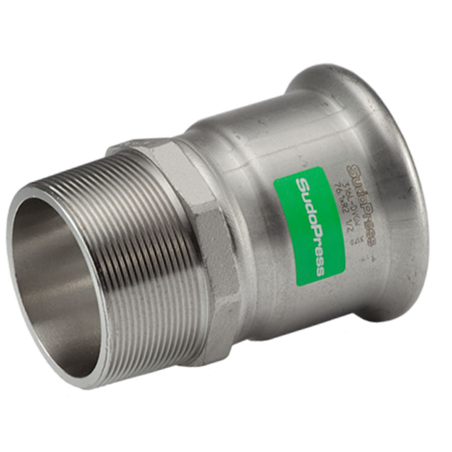 Puntstuk SudoPress RVS FM 88,9xR3"bt.dr. SP6243GVM VVE=2