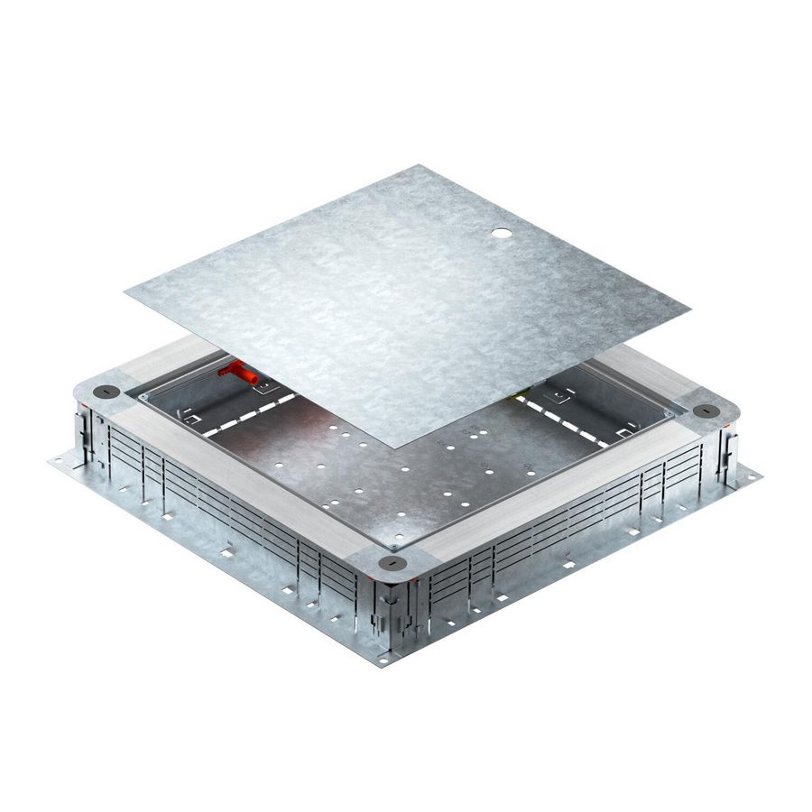 Junction and branch box for screed height 115-160 mm VVE=50