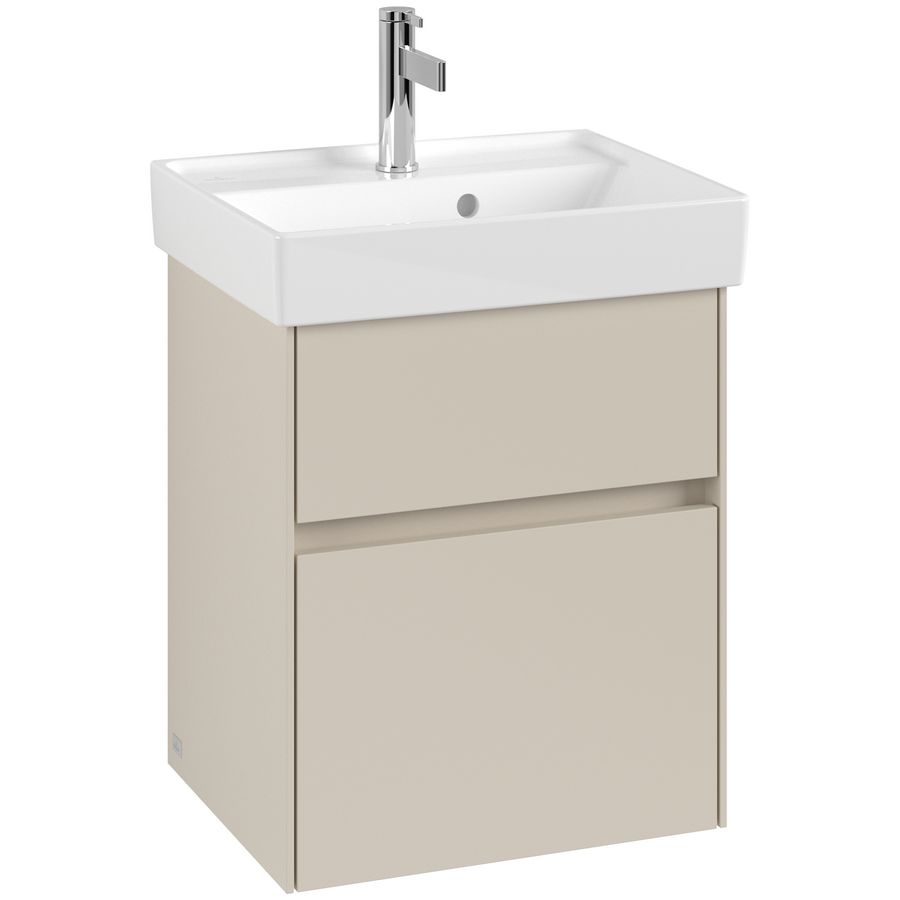 Wastafelonderkast Collaro 460x546x374mm Cashmere Grey C006B0VN