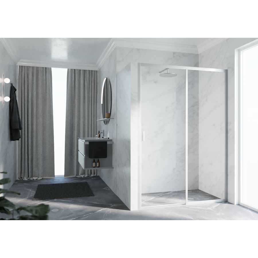 Schuifdeur 2dlg 960-1020x1950mm matchr. rechts Lunes 2.0