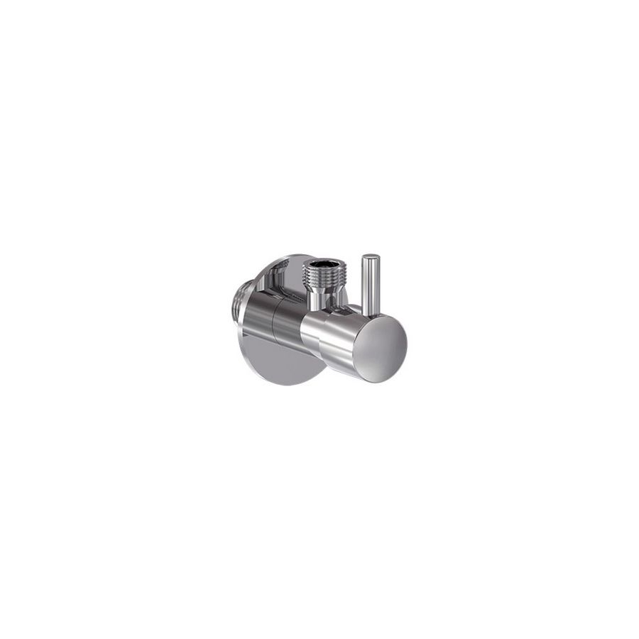 Hoekstopkraan 1/2"x3/8" chroom MAY
