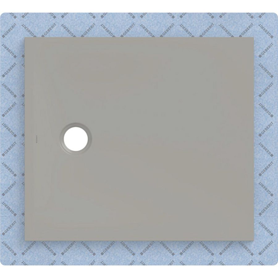Douchevloer CleanFloor30 geïntegreerd met afdichtingsvlies grijs: 90x80cm