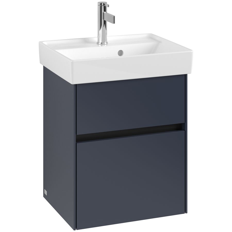 Wastafelonderkast Collaro 460x546x374mm Marine Blue C00600VQ