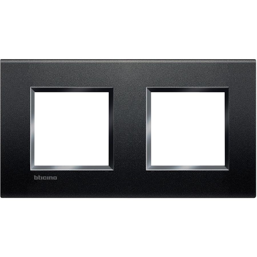 Afdekraam rechthoekig antraciet 2x2 mod. Livinglight VVE=10