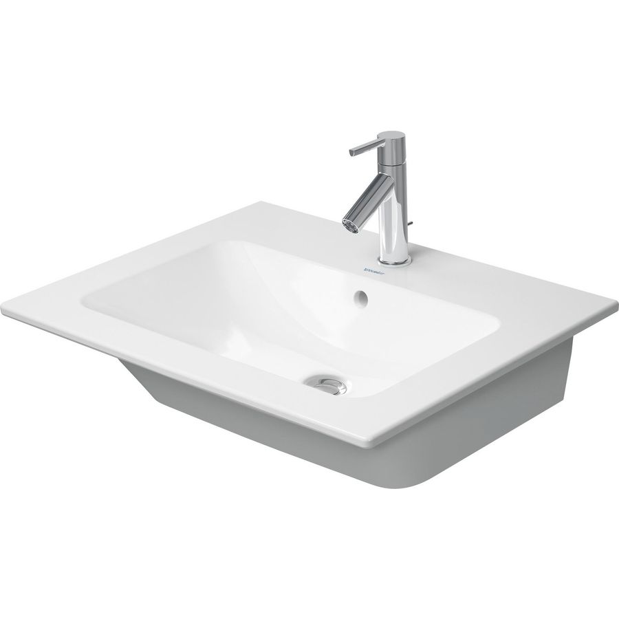 Wastafel wit hoogglans 630mm ME by Starck
