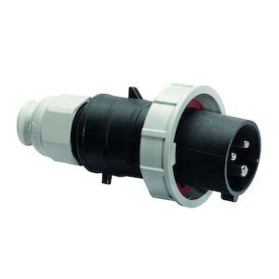 Steker 7h 16A 3P 500V IP67 QC MG Ni