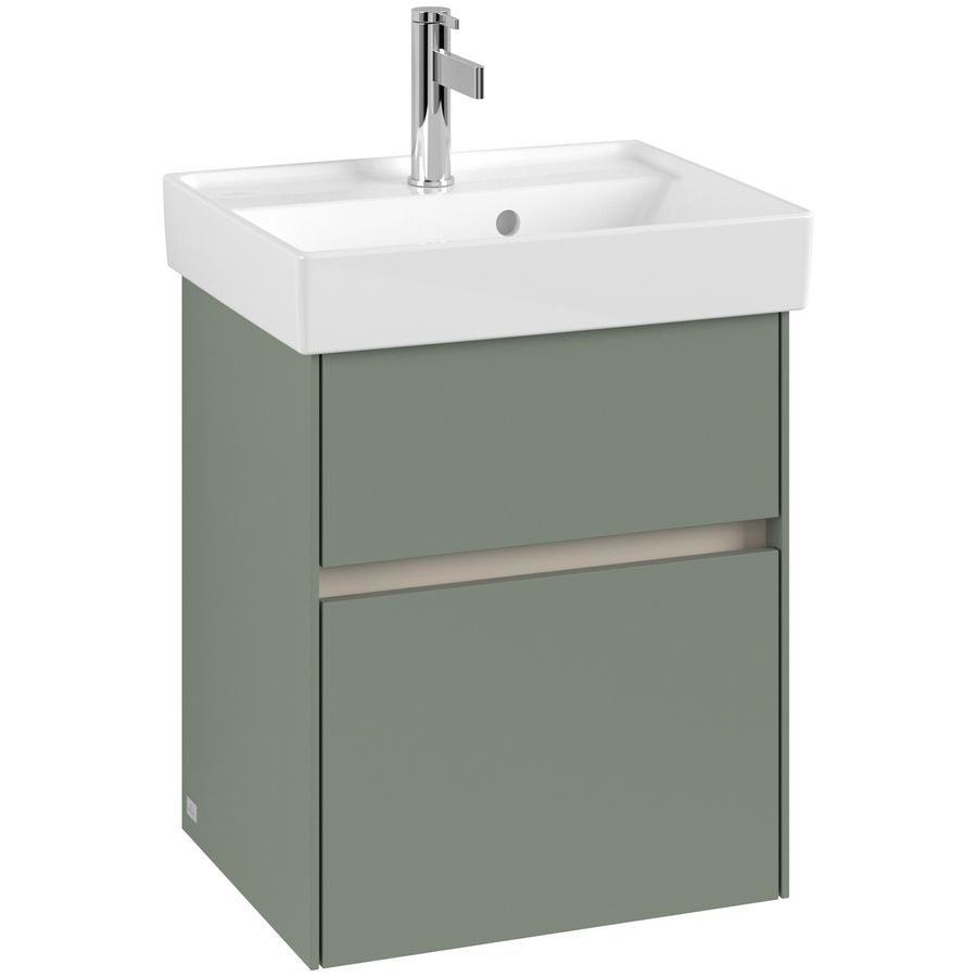 Wastafelonderkast Collaro 460x546x374mm Soft Green C00600AF