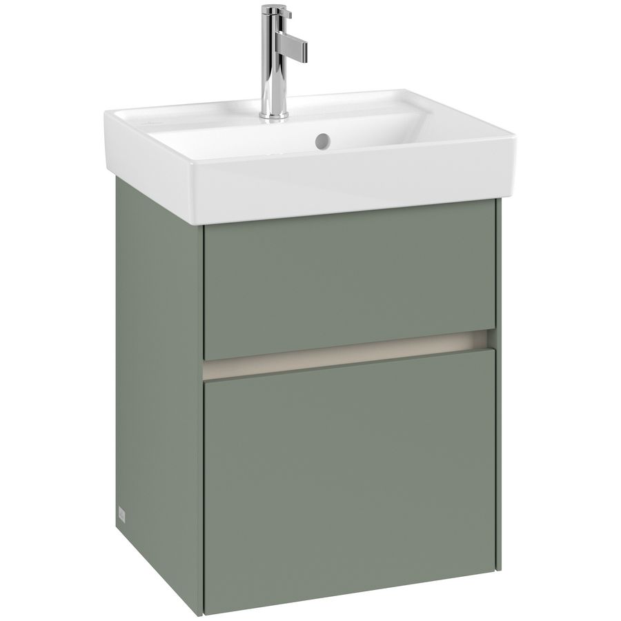 Wastafelonderkast Collaro 460x546x374mm Soft Green C006B0AF