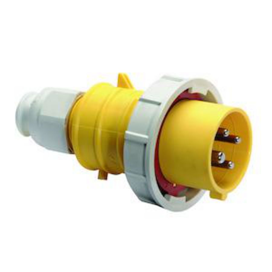 Steker 4h 16A 4P 110V IP67 QC MG Ni