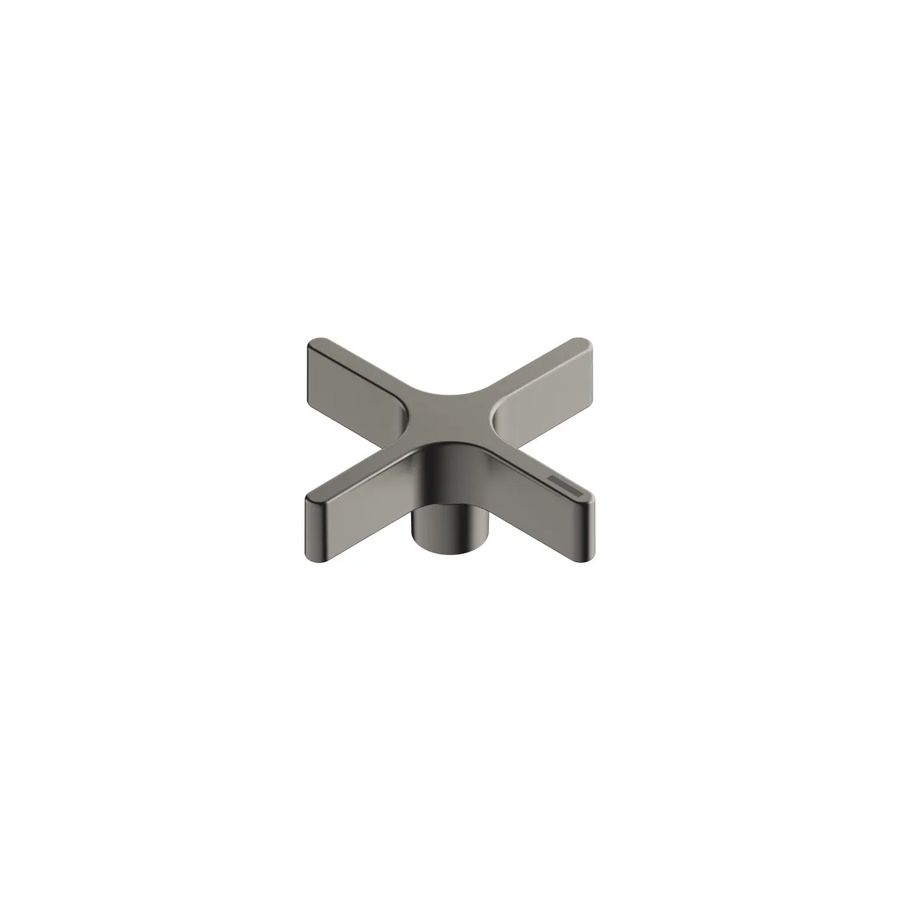 Greep VAIA Hot 71,5x25,5mm Dark Platinum gebors.
