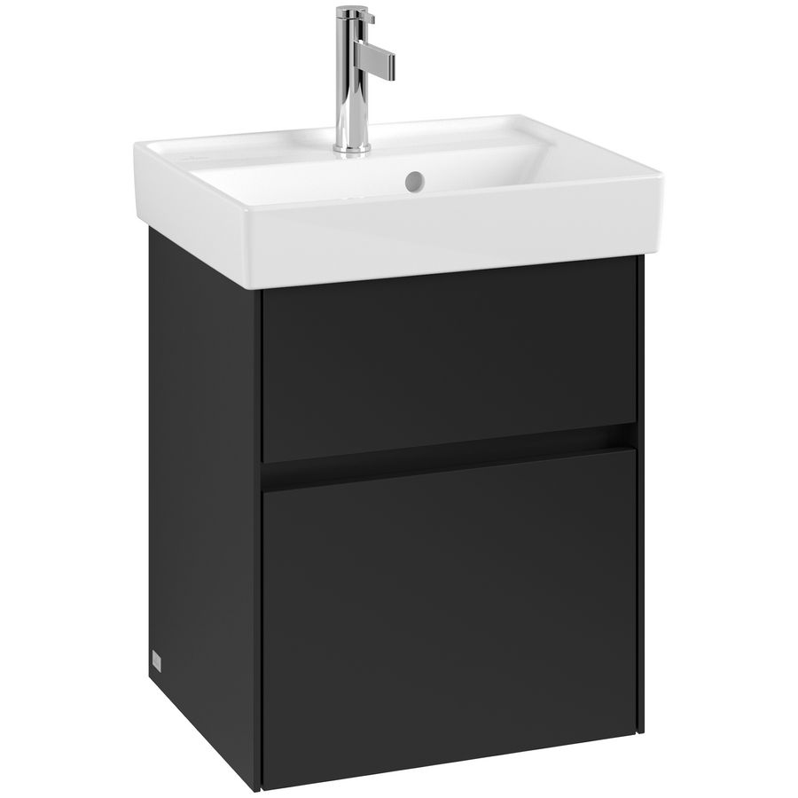 Wastafelonderkast Collaro 460x546x374mm Volcano Black C006B0VL