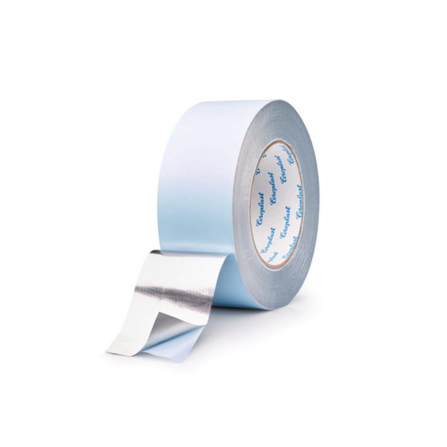 Aluminiumtape 50mm breed L=100m. VVE=24